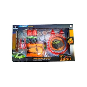 Carrinho Brinquedo Key Launcher Lançador Chave Polibrinq