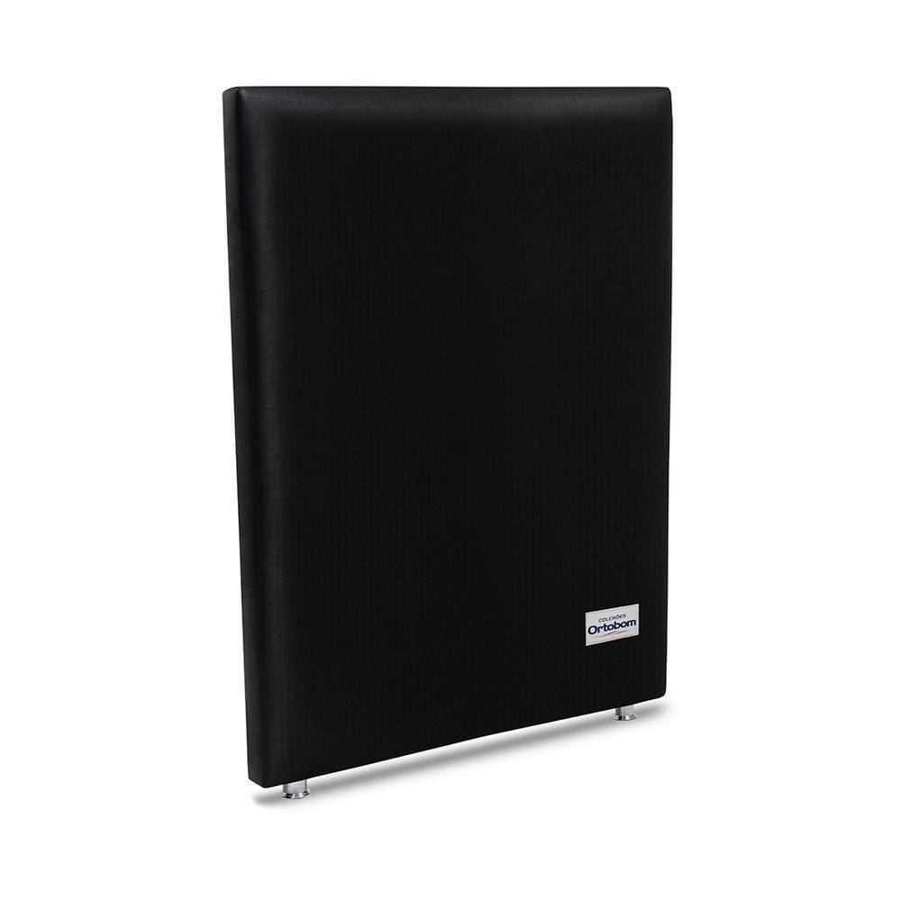 Cabeceira Sena Facto Preto Solteiro 12x90x125