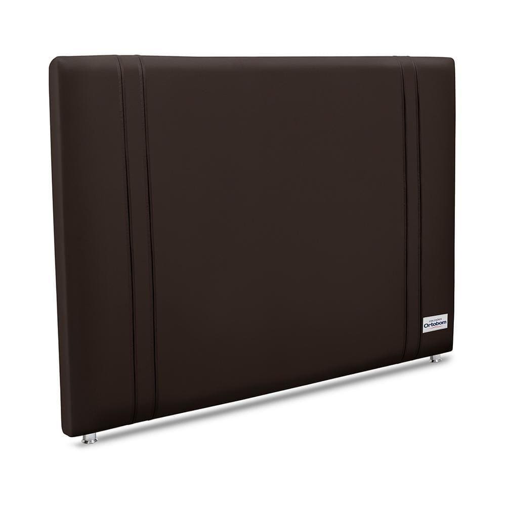 Cabeceira Tamisa Marrom Queen 8x160x125