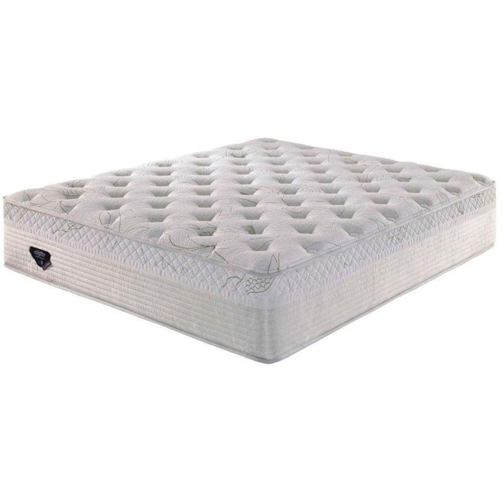 Colchão King 39x193x203cm Molas Ensacadas Eco Marrom Ecoflex Gelo/Bege/Nude