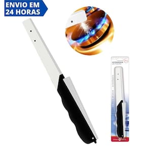 Acendedor De Fogão Com Botão Faísca Econômico Manual Preto