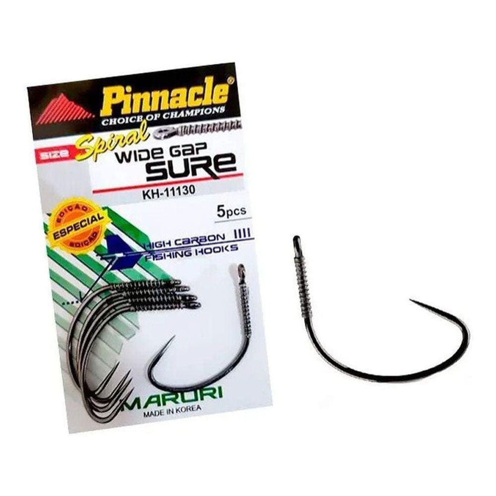 Anzol Pinnacle Wide Gap Sure Molinha P/ Anteninha N3/0 C/5un