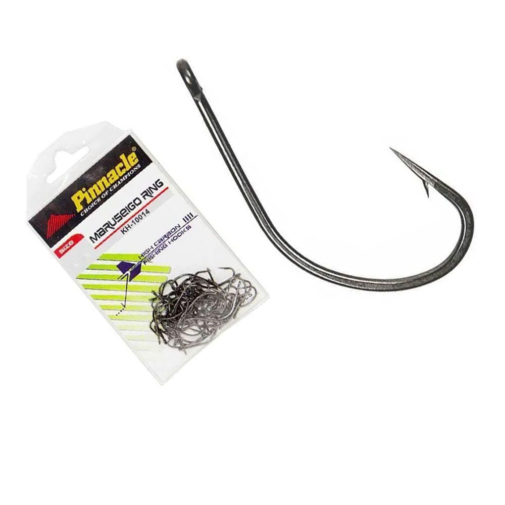 Anzol Pinnacle Maruseigo Black Preto C/20 - N08