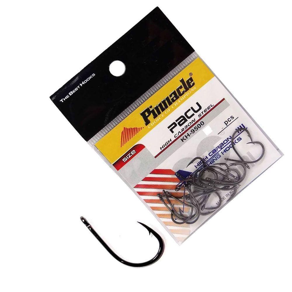 Anzol Pinnacle Pacu Black Preto N1/0 - C/10un