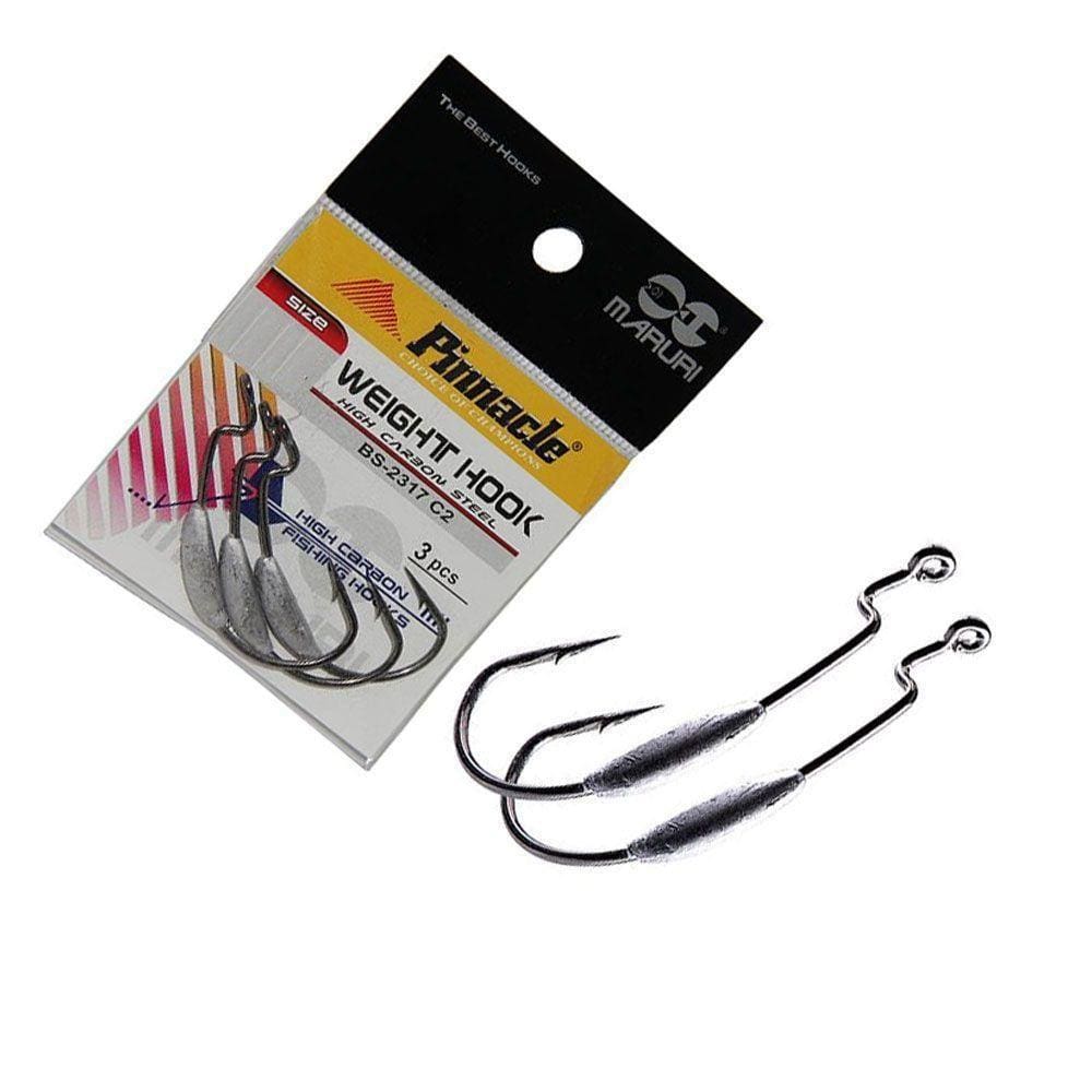Anzol Pinnacle Para Isca Soft Weight Black N5/0 C/3un
