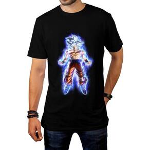 Camiseta Plus Size Goku Desenho Animado