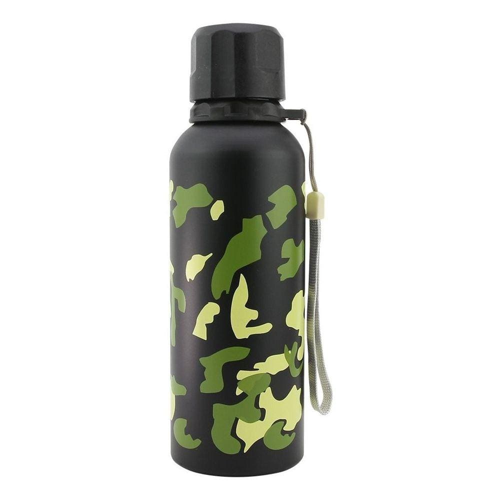 Squeeze Camuflado P/ Academia Corrida Garrafa Exercito 750ml