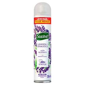 Desodorante Antitranspirante Suave Lavanda e Erva Doce 200ml