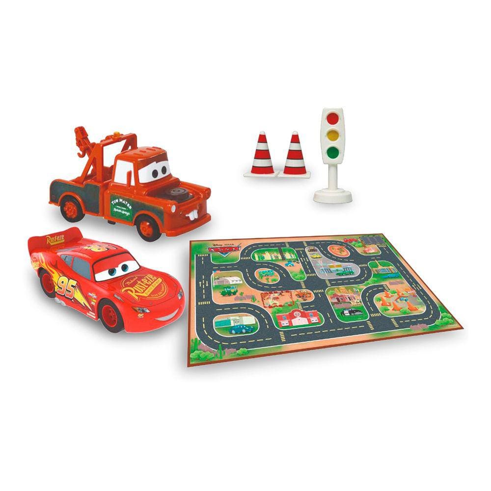 Carrinho de Brinquedo Filme Carros Pixar Disney Roda Livre A