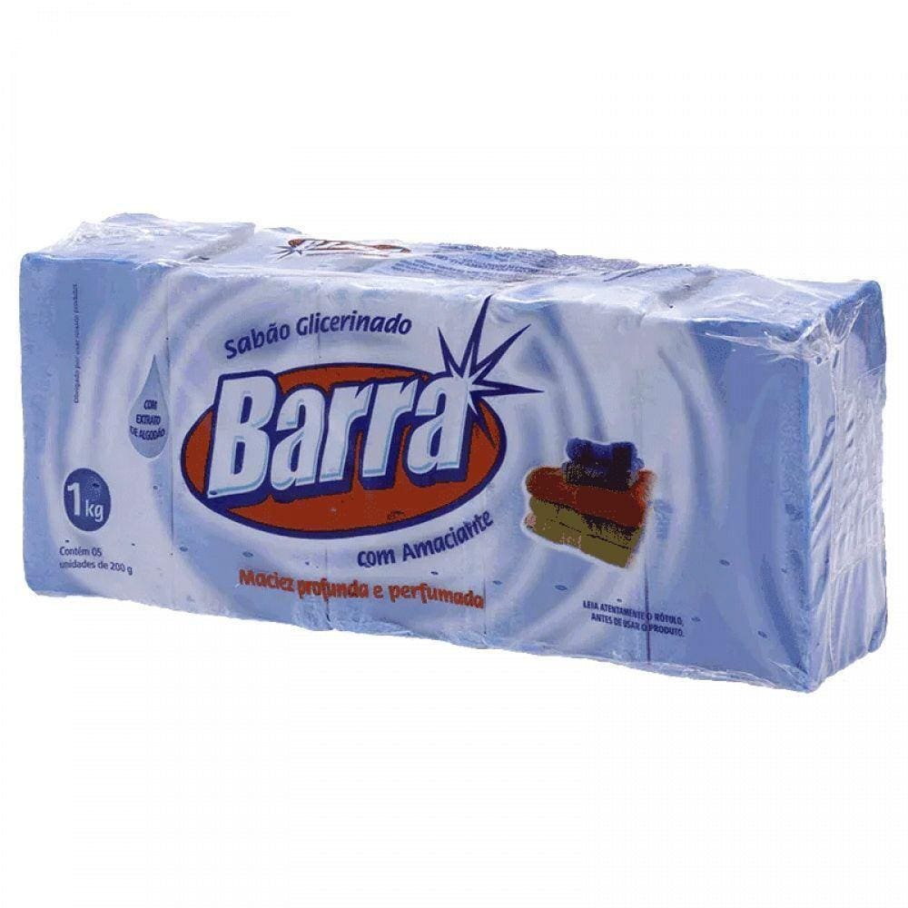 Sabão em Pedra Barra Azul 1kg