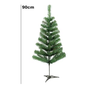 Arvore De Natal Pinheiros Canadense 90Cm 86 Galhos Casa Decoração Enfeites Natalinos A0011