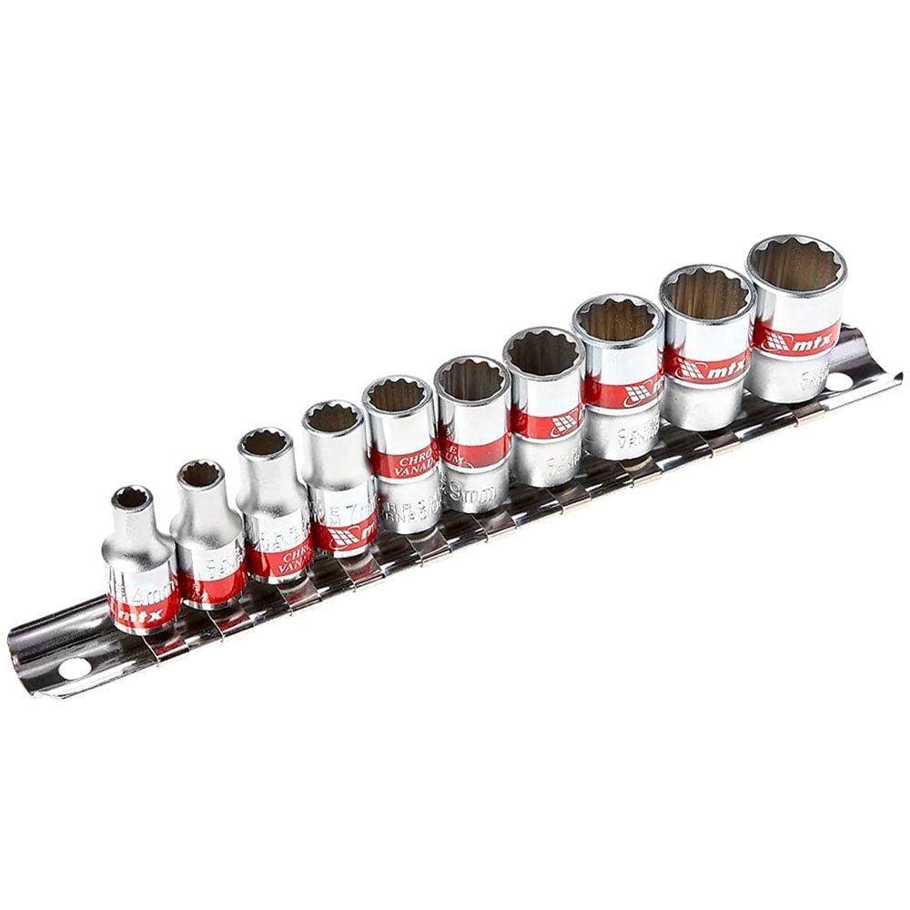 Jogo De Soquete Spline E 1/2 10 A 22Mm 10Pcs Crv Mtx 135979