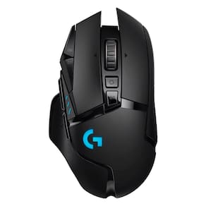 Mouse Gamer Sem Fio Logitech G502 Lightsync - 25600dpi - 11 Botões - RGB Lightsync - Peso ajustável
