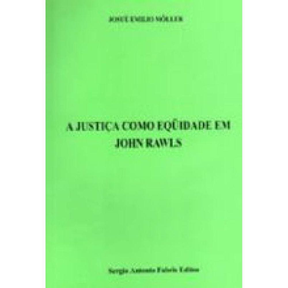 Justiça Como Equidade Em John Rawls