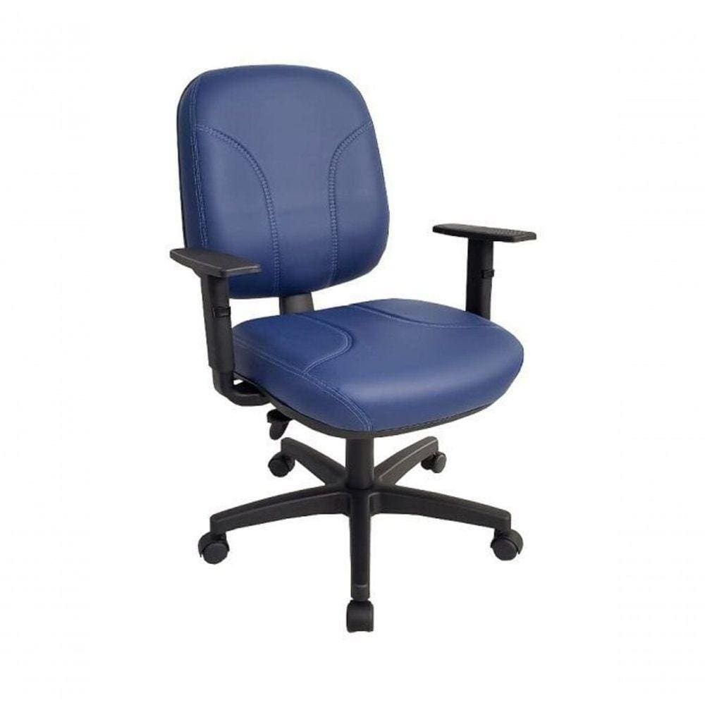 Cadeira Diretor Para Escritório Linha Parma Azul