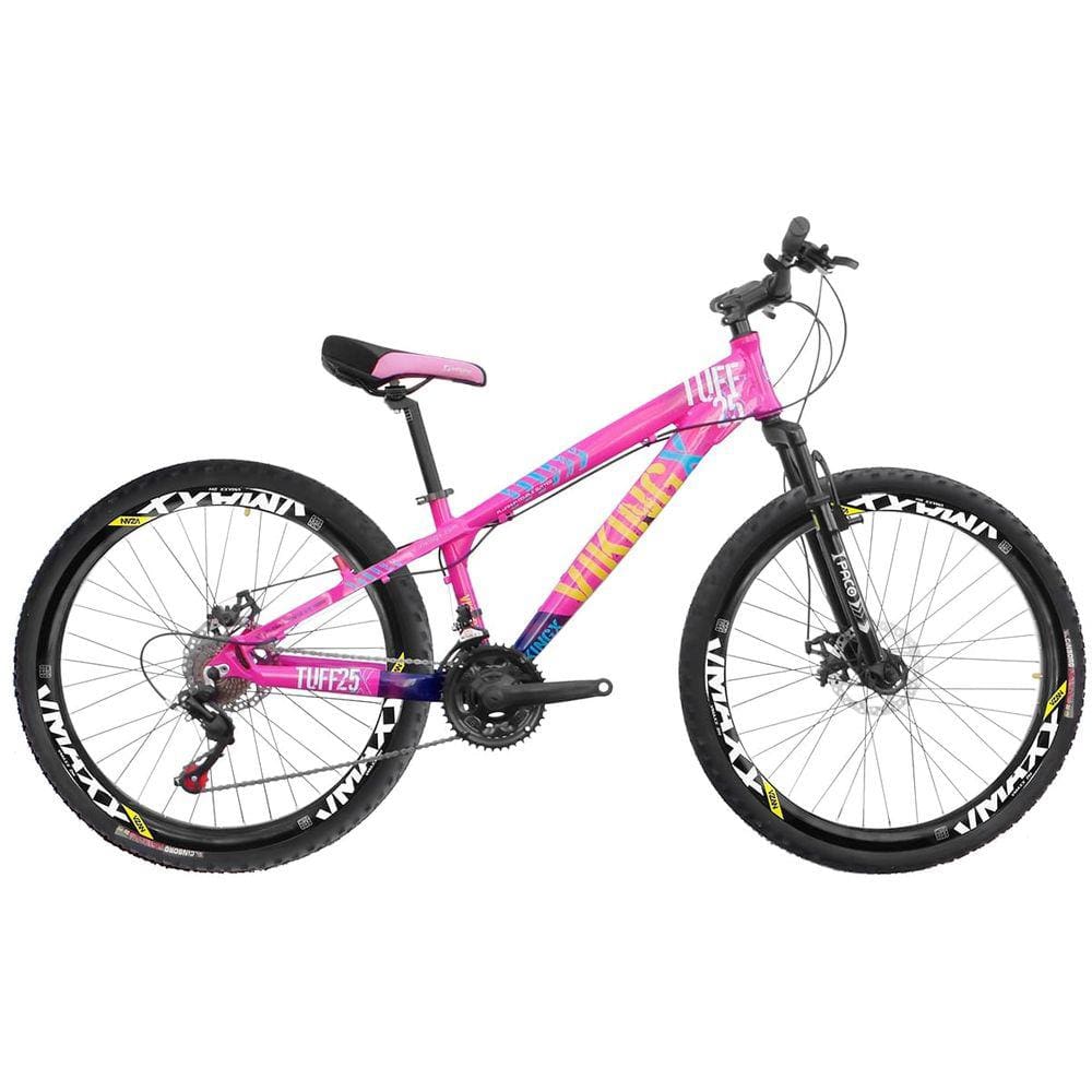 Bicicleta Aro 26 Viking TuffX25 Freeride Freio a Disco 21V