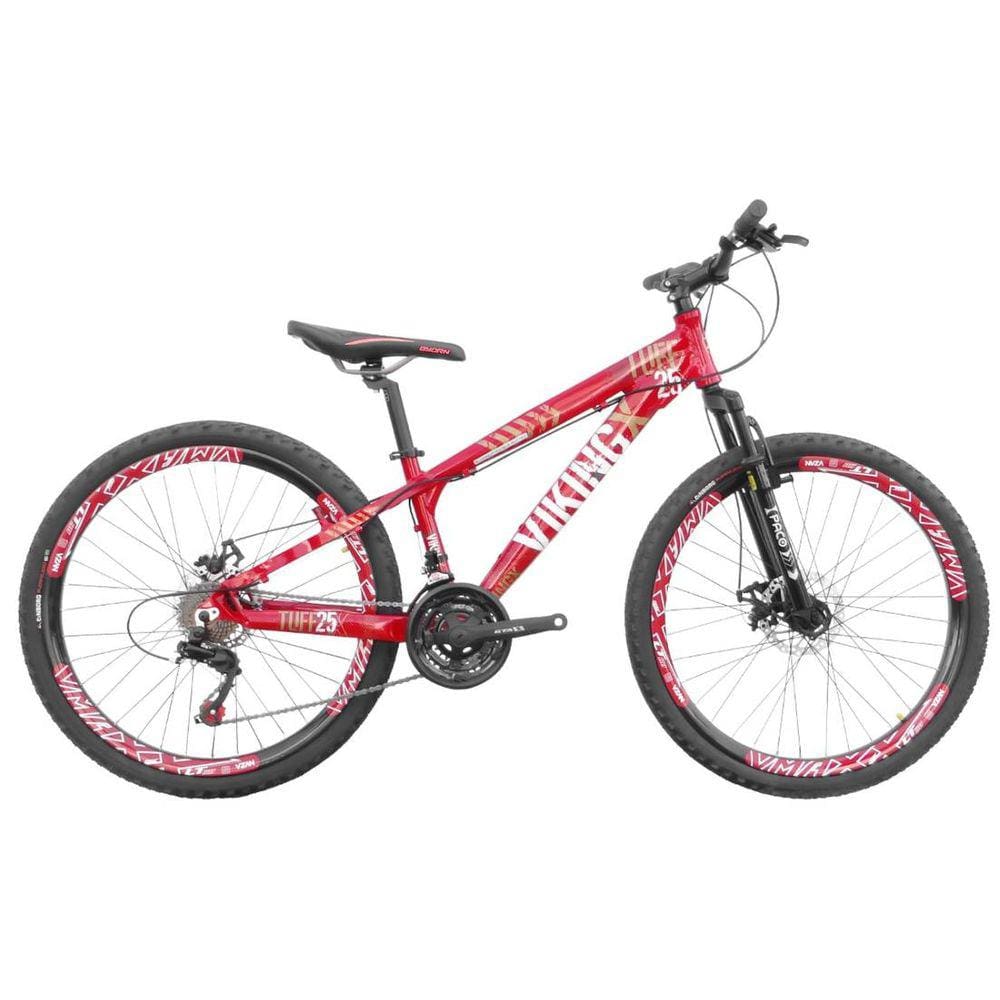 Bicicleta Aro 26 Viking TuffX25 Freeride Freio a Disco 21V