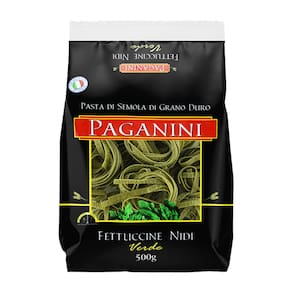 Macarrão Fettuccine Nidi Verde Paganini 500g