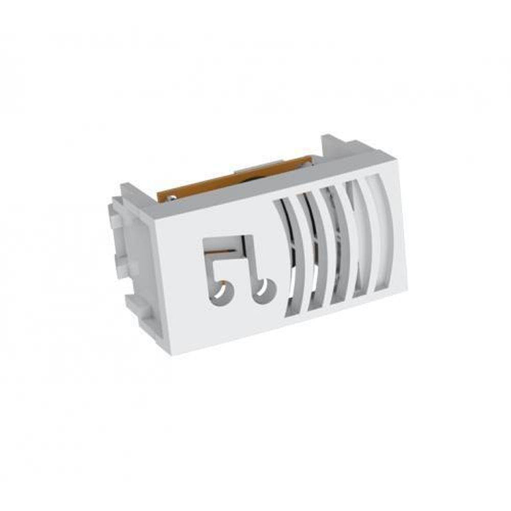 Modulo Cigarra Bivolt Som - Enerbras Dubai Branco