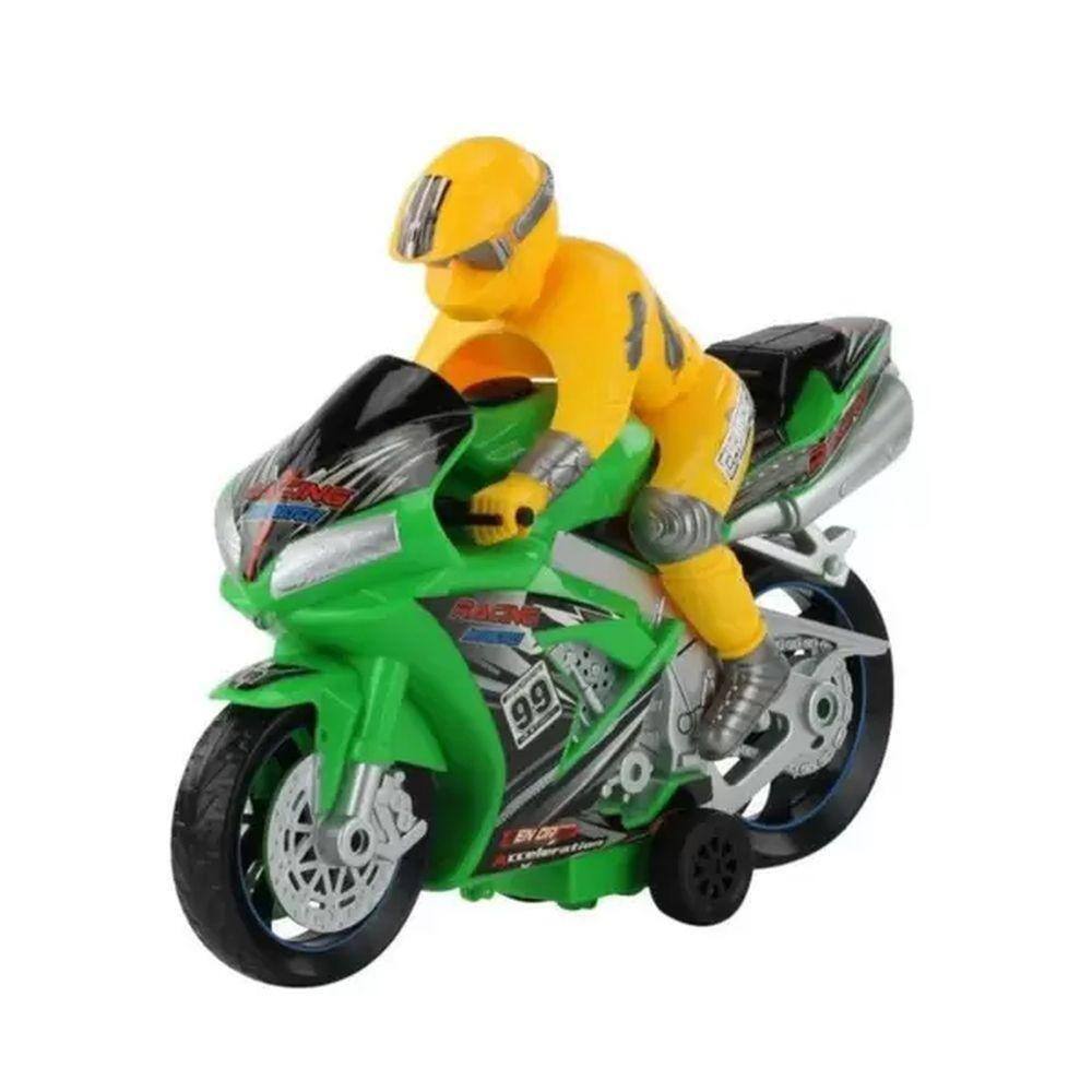 Roma moto corrida de brinquedo super bikes motor cycle verde em