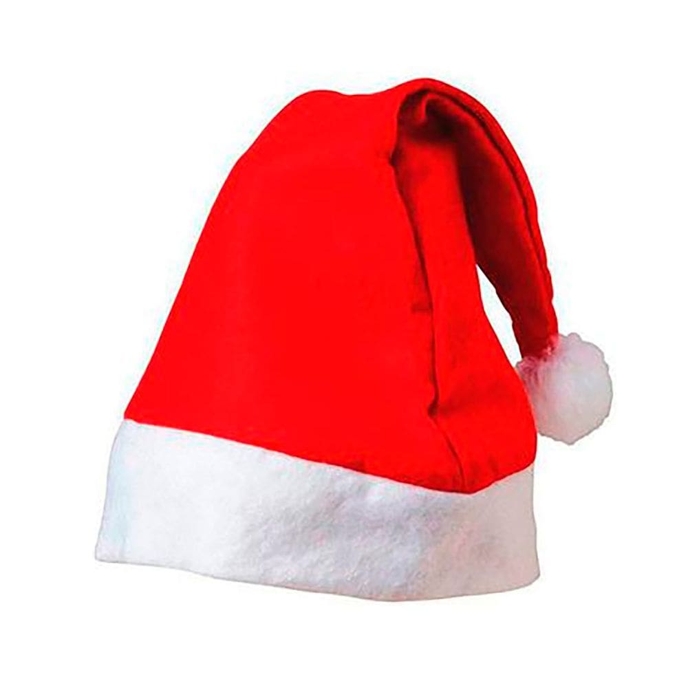 Gorro de Papai Noel Vermelho 38cm Wincy 1und