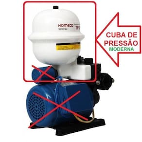 Cuba De Pressao 0100030127 Pressurizador Komeco Tp820Ptg1/82