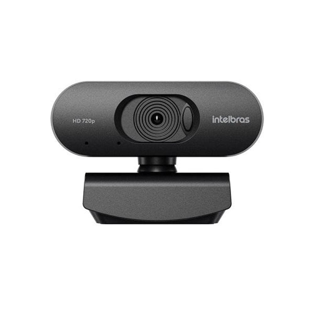 Webcam Cam HD 720p, Preto, 4290721 , INTELBRAS