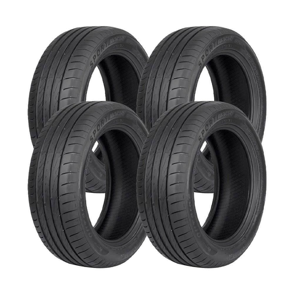 Jogo 4 Pneus Speedmax Aro 18 SPM302 225/50R18 95V Run Flat