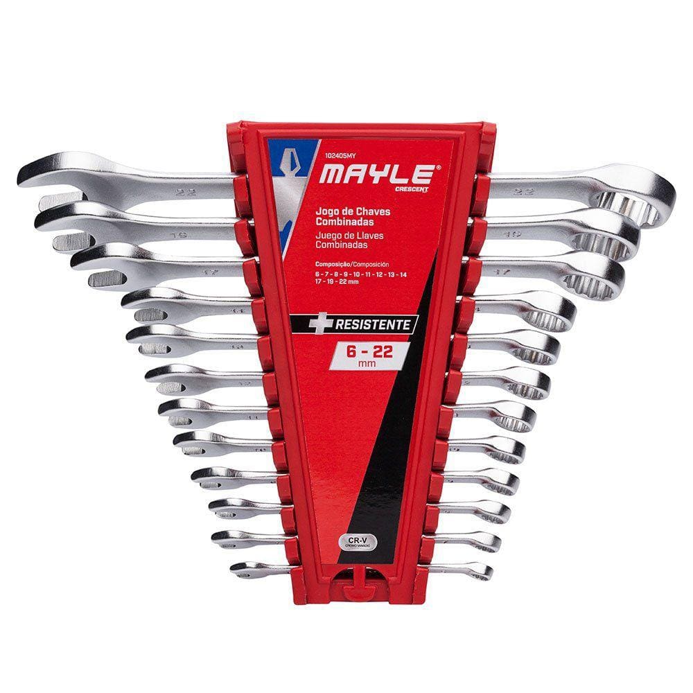 Jogo Chave Combinada 6A22mm12 Peças Mayle 102405My