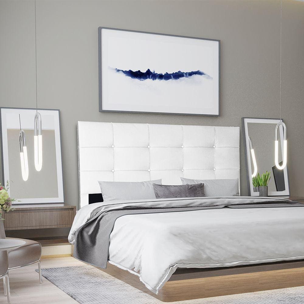 Cabeceira Casal 1,60m Roma Corino Branco