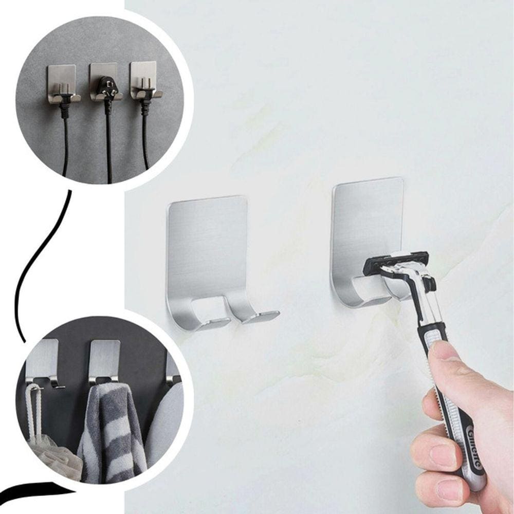 Suporte De Lâmina Barbear Suporte Multiuso De Toalha Inox