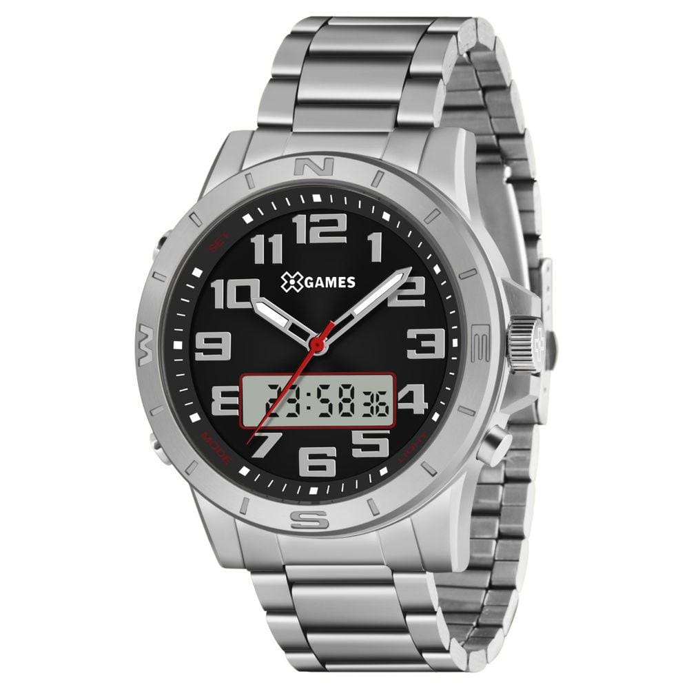 Relogio X Games Xteel  Masculino Anadigi  XMSSA010 P2SX