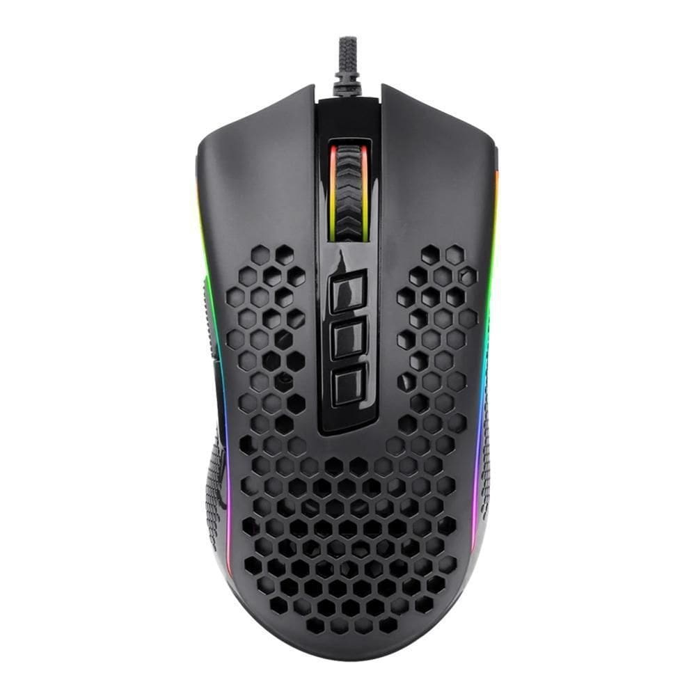 Mouse Gamer Redragon Storm Rgb - M808-Rgb Preto