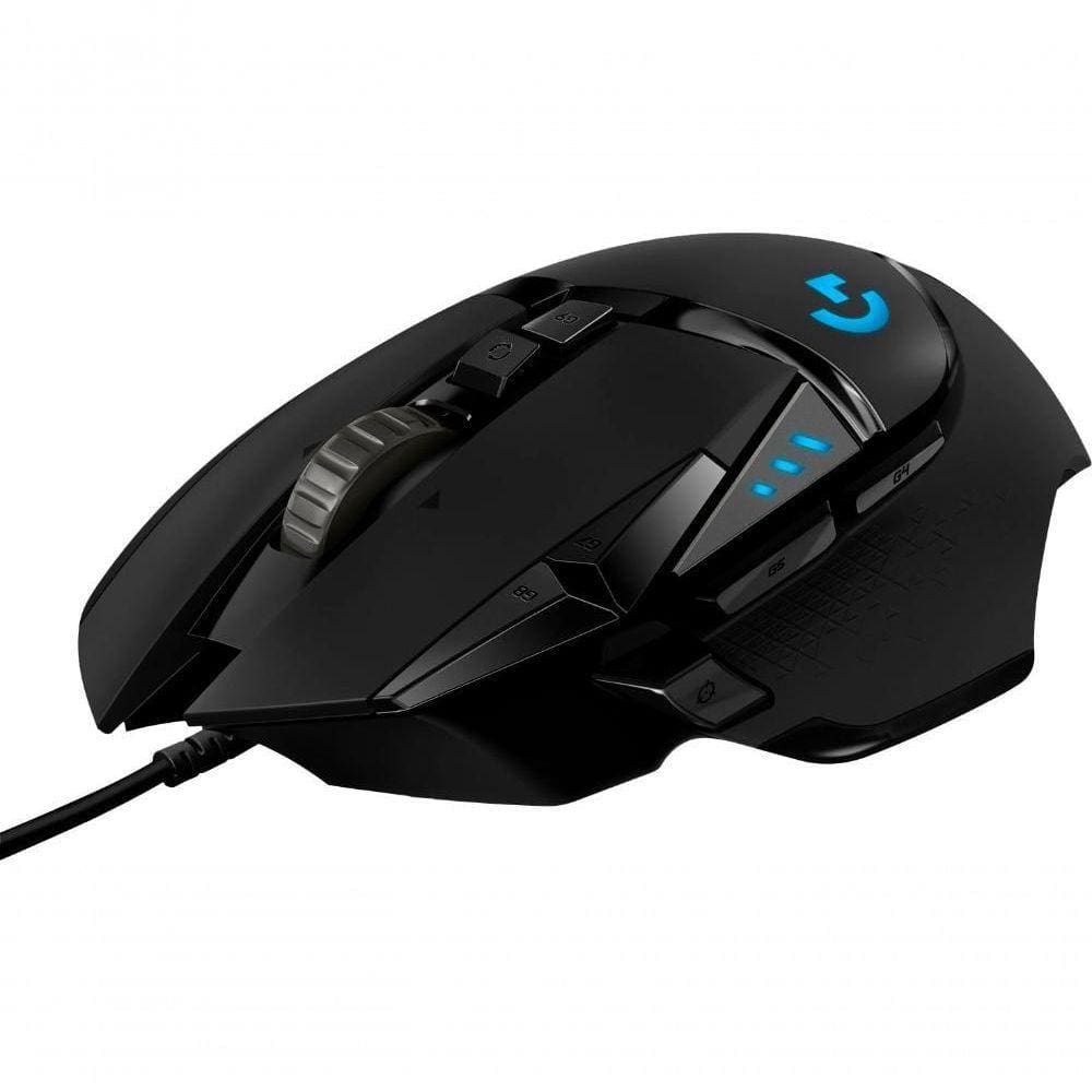 Logitech - G502 Hero Mouse Gaming Com Fio Com Rgb Lighting -