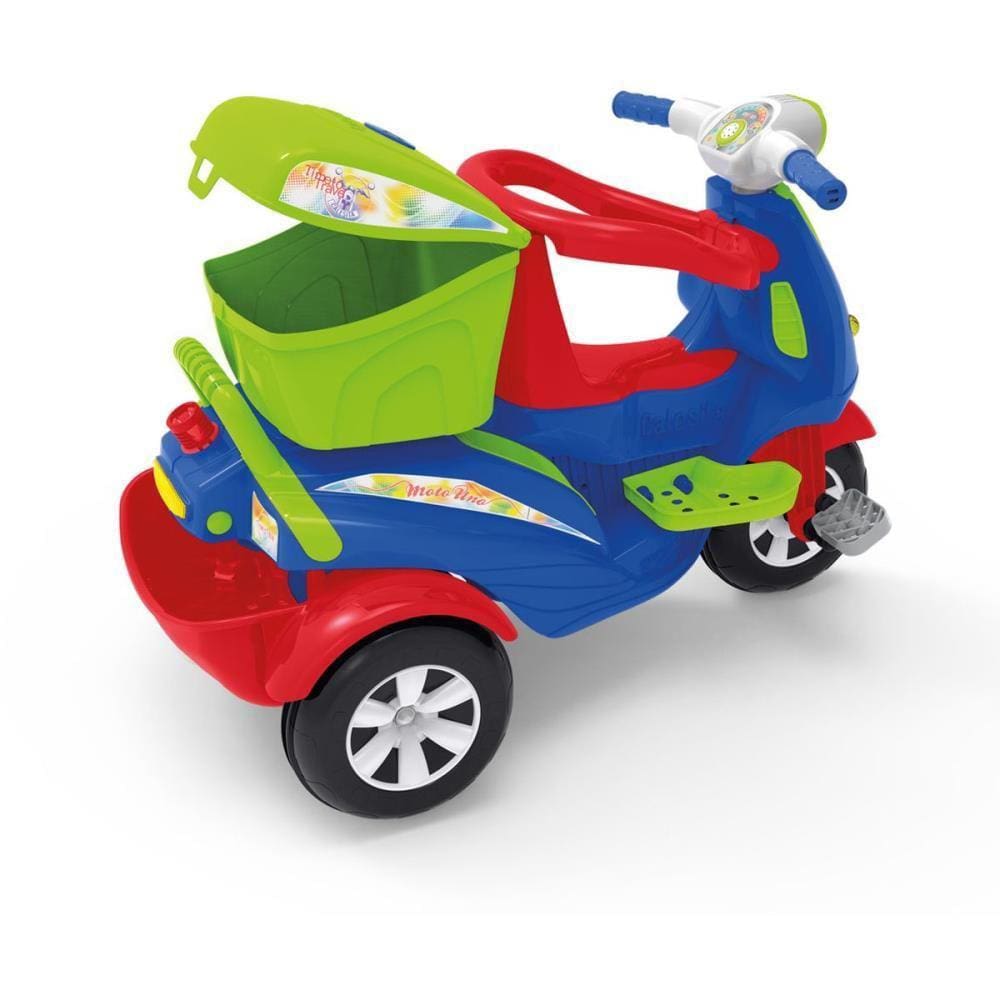 Veiculo para Bebe Moto UNO 2EM1 C/SOM/LUZ/CAPACE