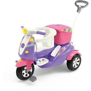 Veiculo para Bebe Moto UNO RS 2EM1 C/SOM/LUZ/CAP