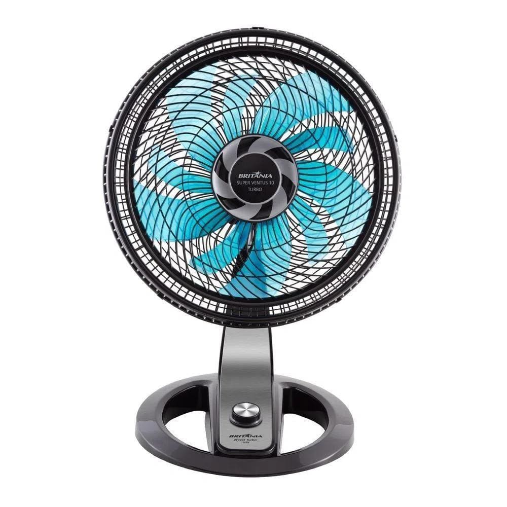 Ventilador De Mesa Britânia Bvt495pa Super Ventus, 165w 220v