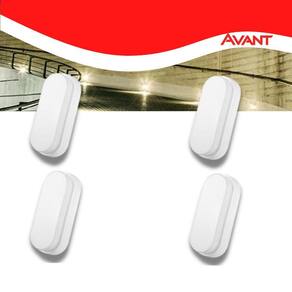 Kit 4 Arandela Bifocal 5w 6500k Branco-frio Ip65 Avant