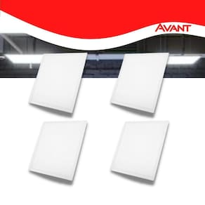 Kit 4 Painel Modular LED Plafon Embutir 45W Branco Neutro