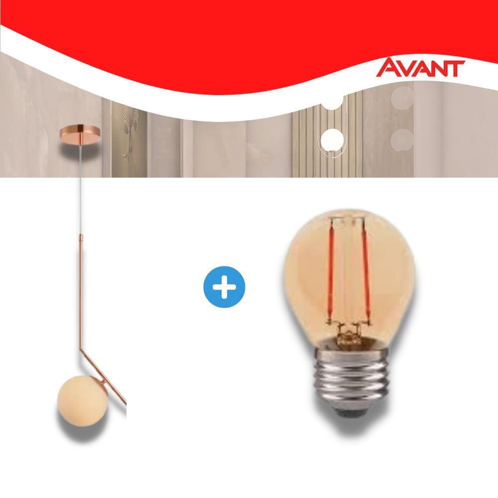 Kit 1 Pendente Pérola Brinco Mini Cobre Brilho Avant