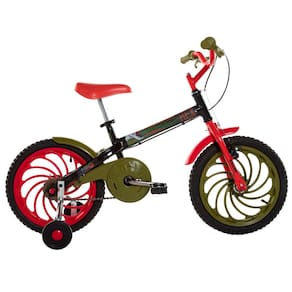 Bicicleta Infantil Aro 16 Caloi Power Rex - Freios Cantilever e Tambor