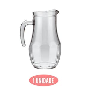 Jarra de Vidro Tango 1,5L Água Suco Nadir Restaurante