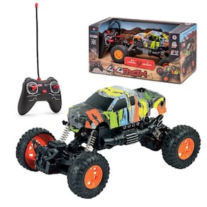 Carro Off Road 1:18 Max Road Controle Remoto Tração Traseira Polibrinq