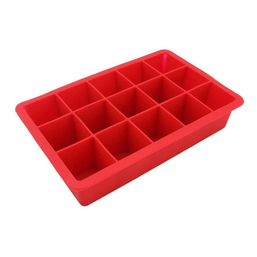Forma De Silicone Flexivel Para Gelo Chocolate Cubo Dado