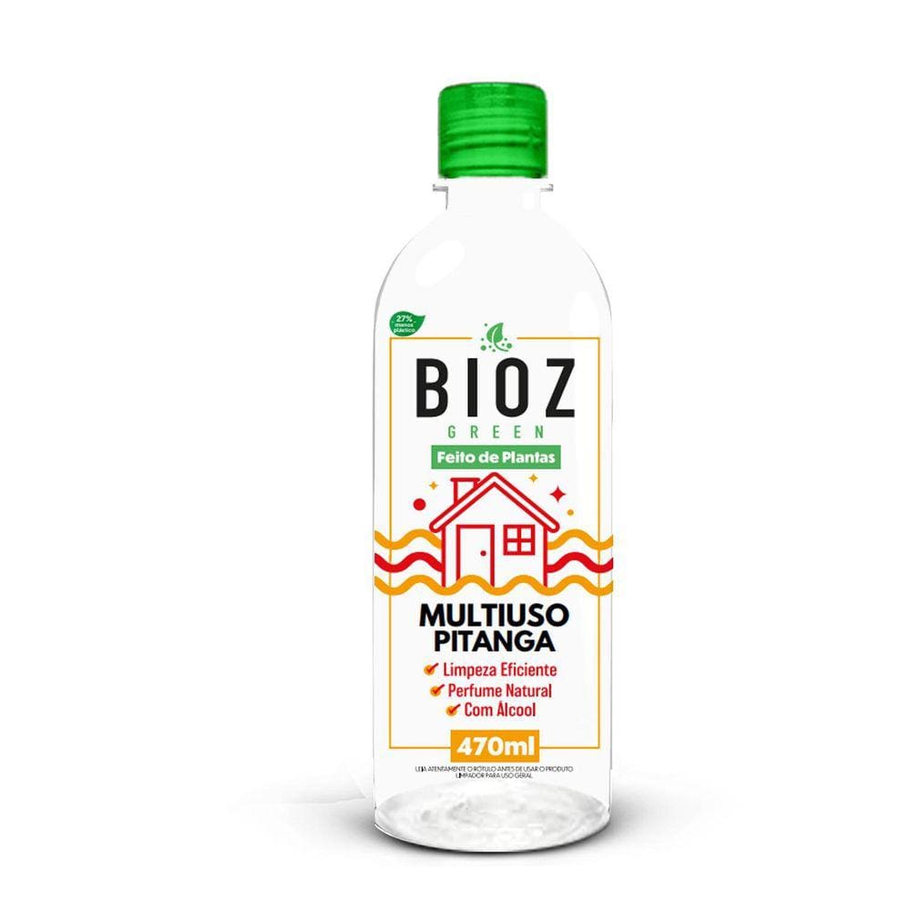 Multiuso Limpeza Biodegradável Pitanga Bioz Green 470Ml