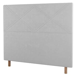 Cabeceira Cama Box Solteiro Cairo 90cm ano Branco - Abmaza