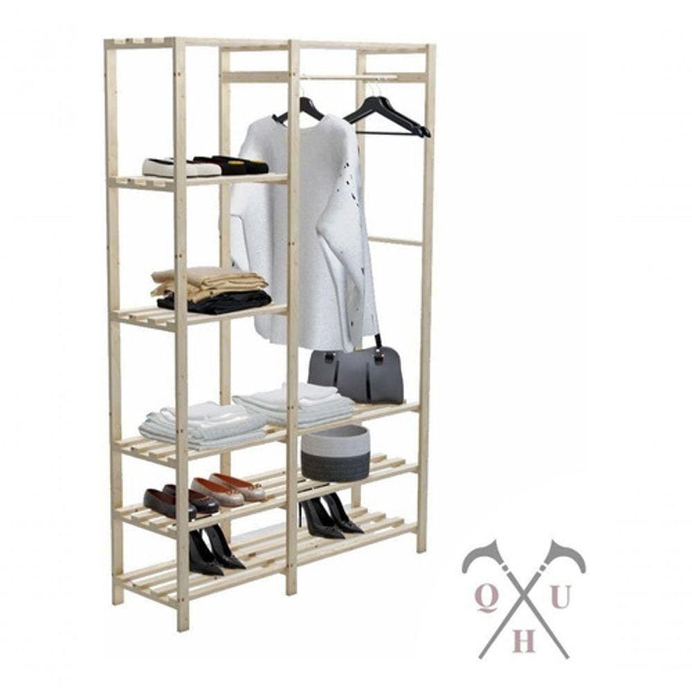 Estante Para Lavanderia Rustico Pinus