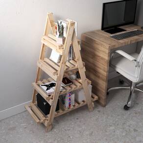 Suporte Montavel 4 Prateleiras Decorativa Organizadora