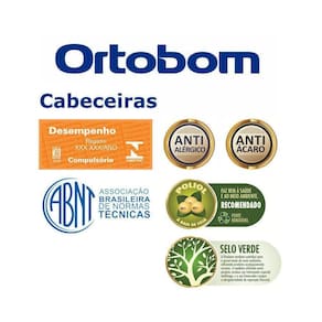 Cabeceira Murat Facto Nero King (9X188X125) - Ortobom