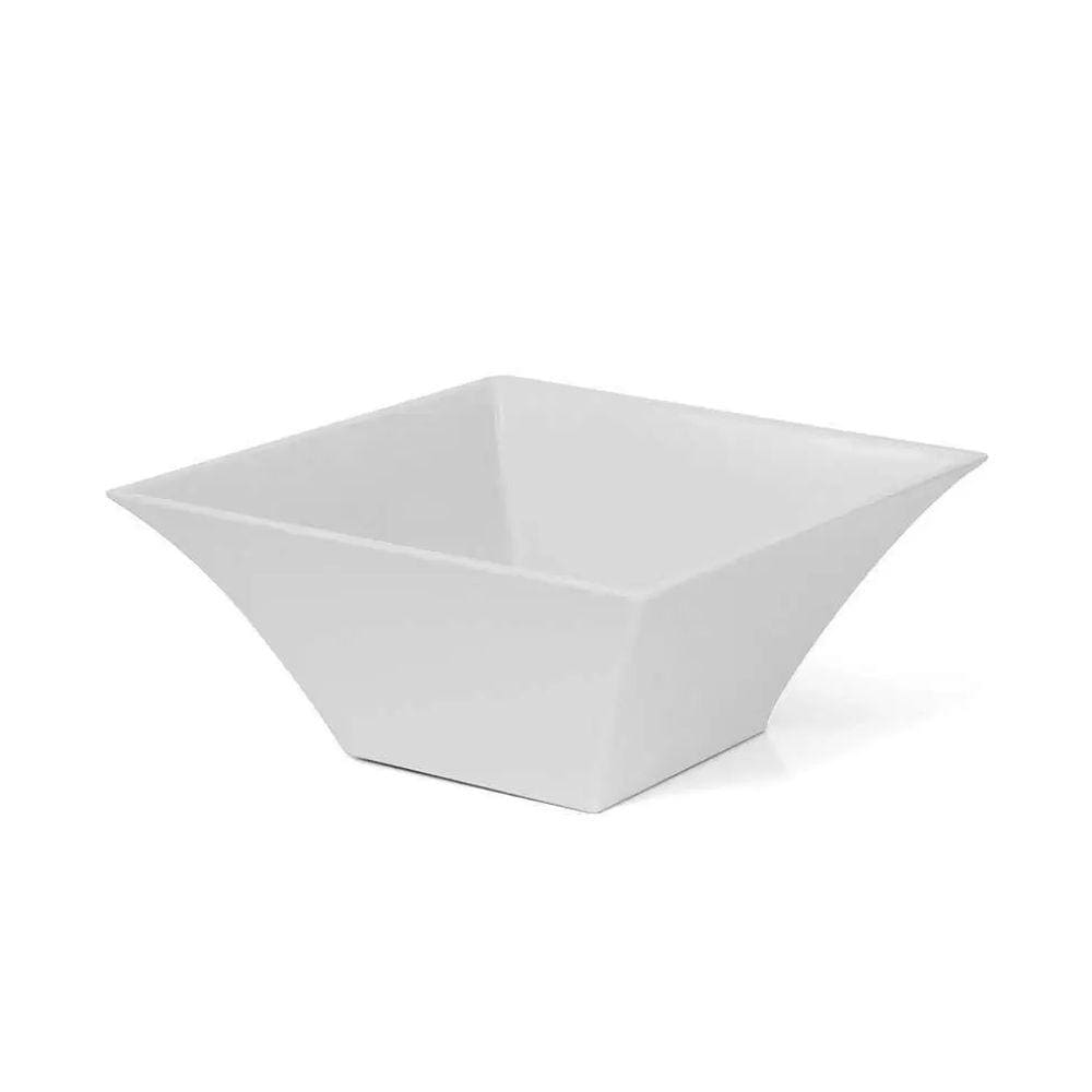 Bowl Quadrado 25cm Melamina 100% Profissional